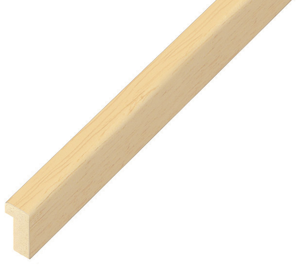 Moulding ramin, width 10mm, height 13 - bare timber - 1013RAMIN