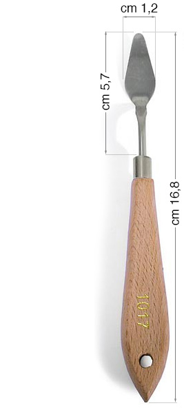 Knife for painting - model No 1017
