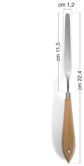 Knife for painting - model No 1023