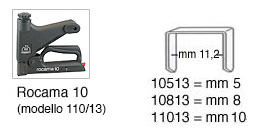 Staples 105/13 - 5 mm high - Pack 5000