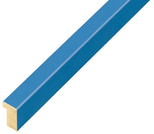 Moulding ramin width 10mm height 14 - light blue - 10AZZ