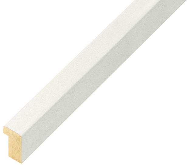 Corner sample of moulding 10BIANCO - C10BIANCO