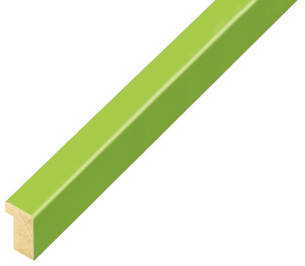 Moulding ramin width 10mm height 14 - grass green - 10PRATO