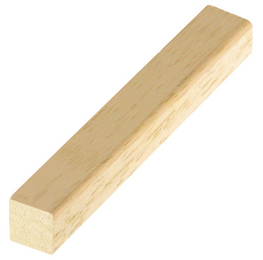 Moulding ayous, width 10mm, height 10mm, bare timber