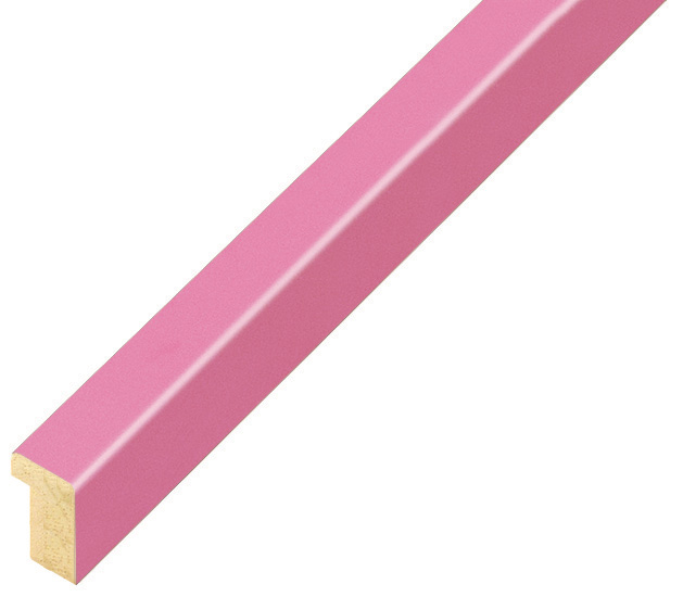 Moulding ramin width 10mm height 14 - pink - 10ROSA