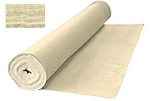 Plushy cloth for liners, Cream - 25 meters roll