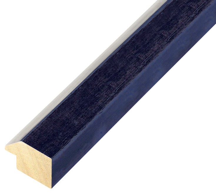 Moulding ayous, width 28mm height 20 - Blue