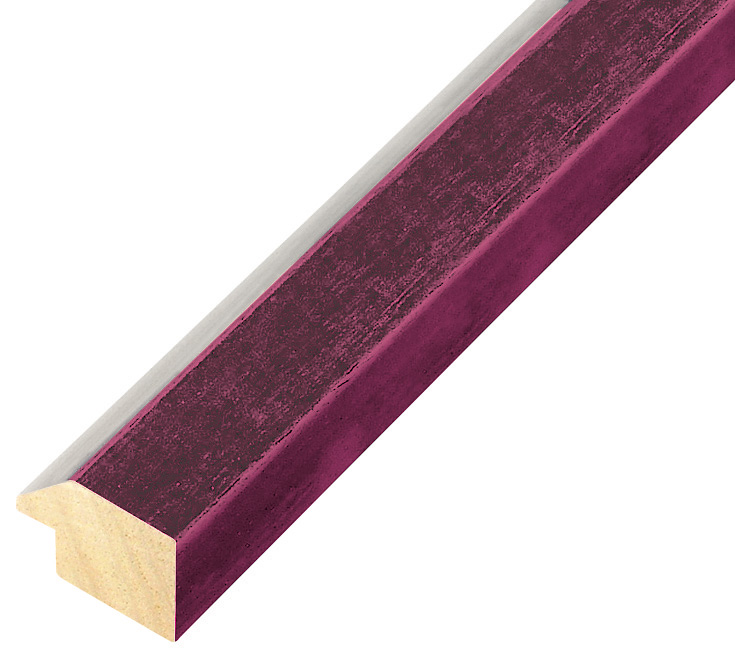 Moulding ayous, width 28mm height 20 - fuchsia
