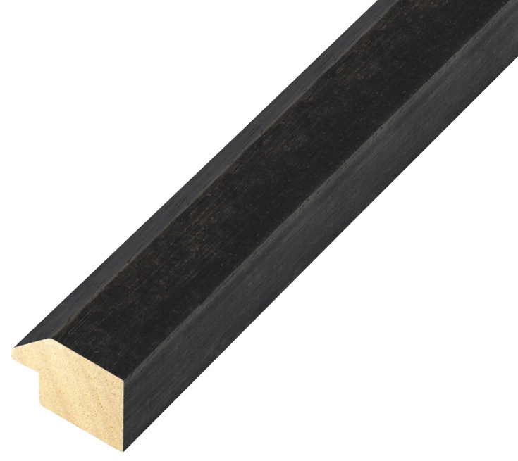 Corner sample of moulding 128NERO - C128NERO