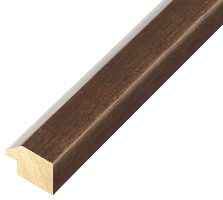 Moulding ayous, width 28mm height 20 - Walnut