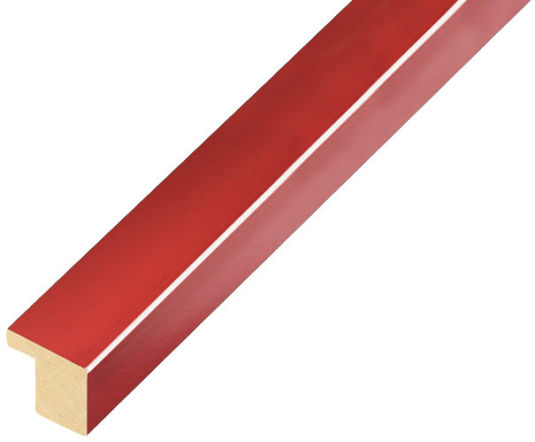 Corner sample of moulding 12ROSSO