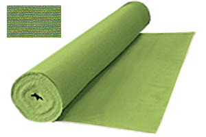Plushy cloth for liners, Light Green - 10 meter roll