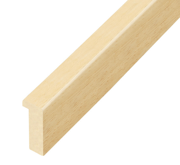 Moulding ayous, width 15mm, height 32mm, bare timber
