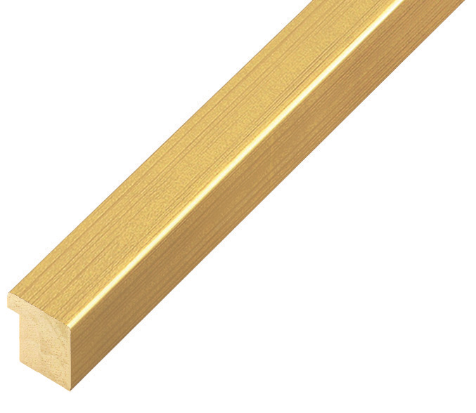 Moulding ayous, width 15mm height 14 - gold - 15ORO