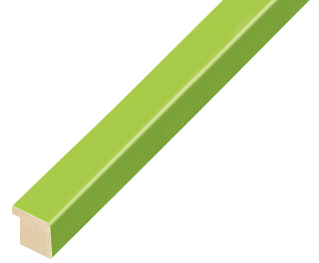 Moulding ayous width 15mm height 14 - light green