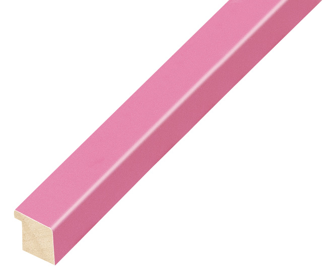 Moulding ayous width 15mm height 14 - pink