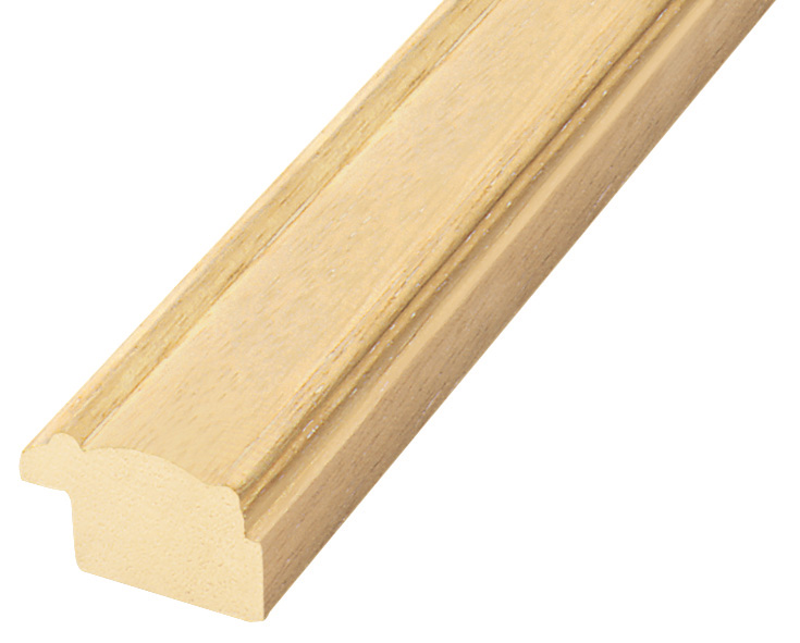 Moulding ayous, width 32mm, bare timber