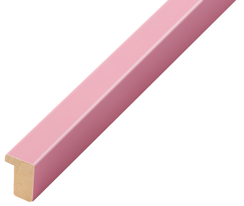 Moulding ayous, width 15mm height 20 - Pink