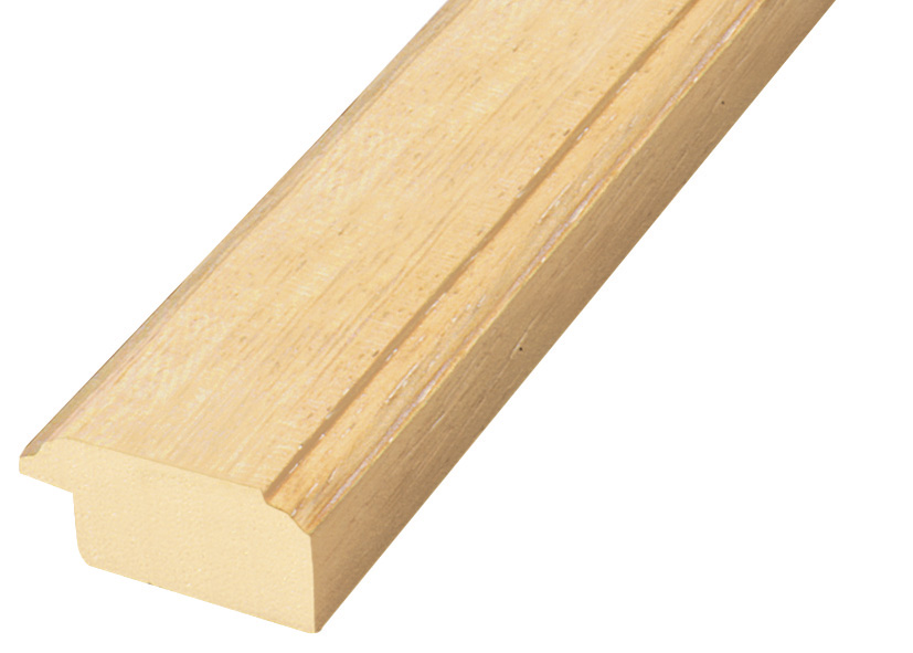 Moulding ayous, width 35mm, bare timber