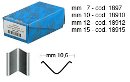 Wedges for Joint, standard steel, 15 mm - Pack 2000