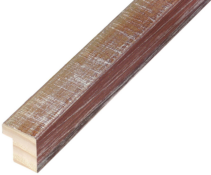 Moulding ayous Width 19mm Height 21 - Mahogany finish