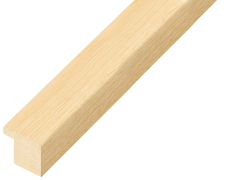 Moulding ayous, width 20mm, height 20mm, bare timber - 2020G