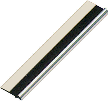 Slip plastic, silver, with double-side adhesive tape