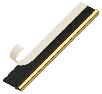 Slip plastic, gold, with double-side adhesive tape