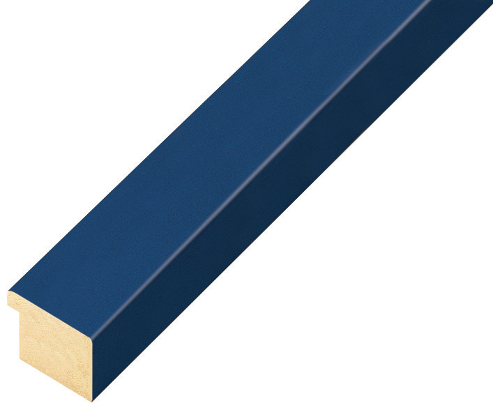 Moulding ayous, width 20mm height 14 - blue