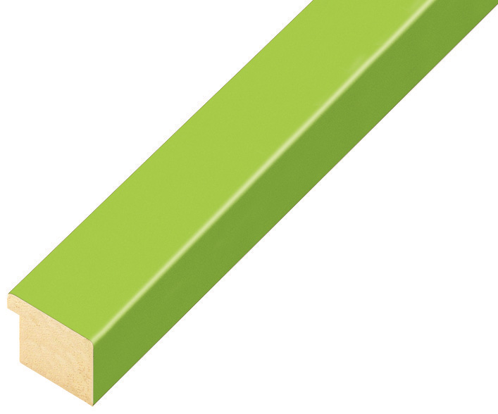 Moulding ayous, width 20mm height 14 - Grass Green