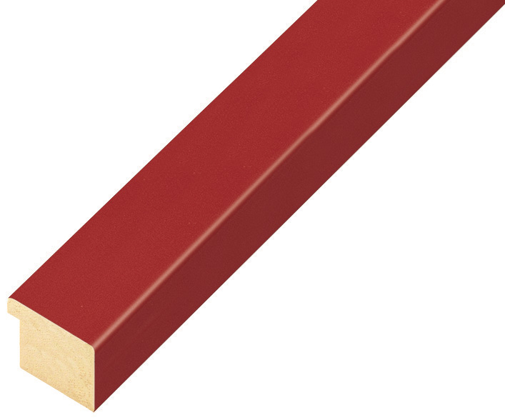 Moulding ayous, width 20mm height 14 - Red - 21ROSSO
