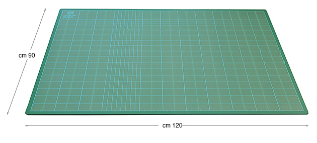 Cutting mat 90x120 cm, green