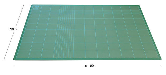 Cutting mat 60x90 cm, green