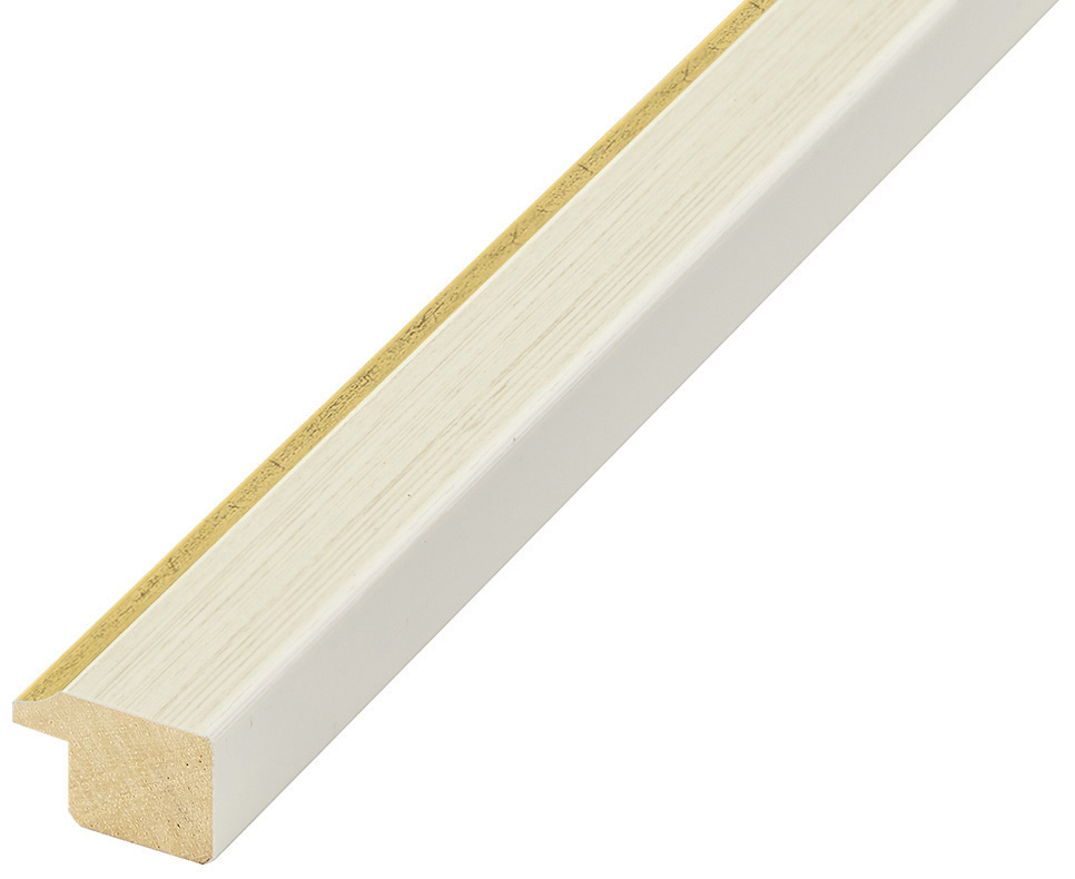 Liner finger-jointed pine - Width 22mm Height 15 - beige - 22BEIGEORO