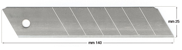 Blades, snap-off, giant - Pack 5 blades