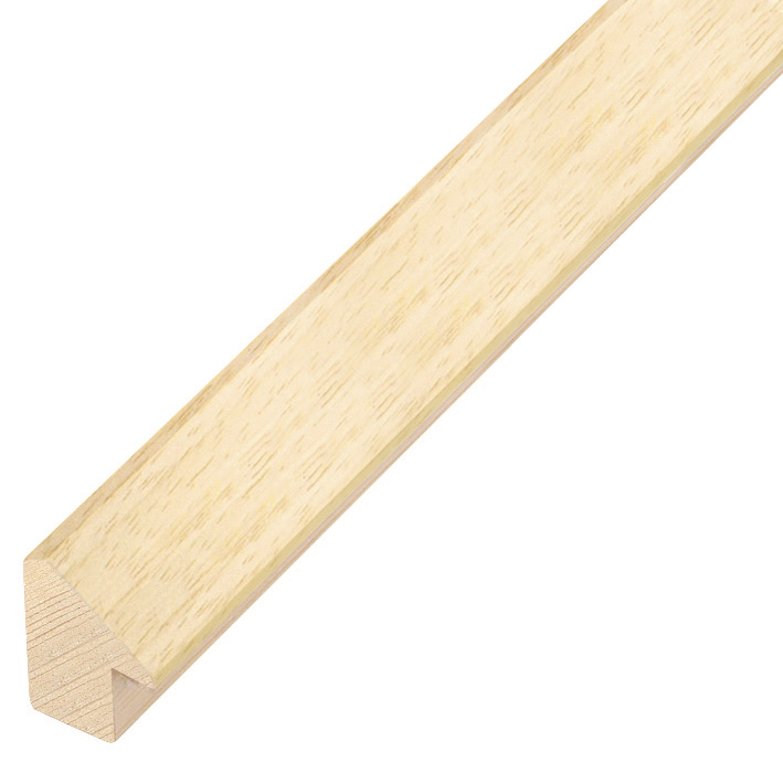 Mowlding ayous width 15 height 20, bare timber - 239G