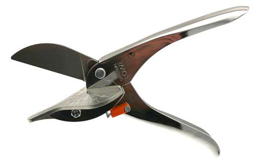 German Löwe scissors for 45° cutting of slips/spacers