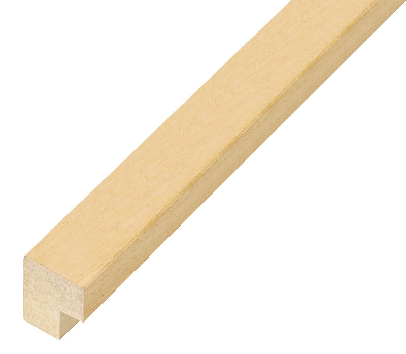 Moulding ayous, width 20mm height 20 - bare timber