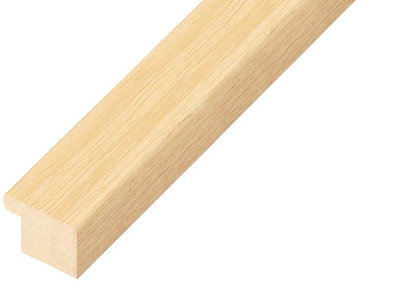 Moulding ayous, width 25mm, height 20mm, bare timber - 2520G