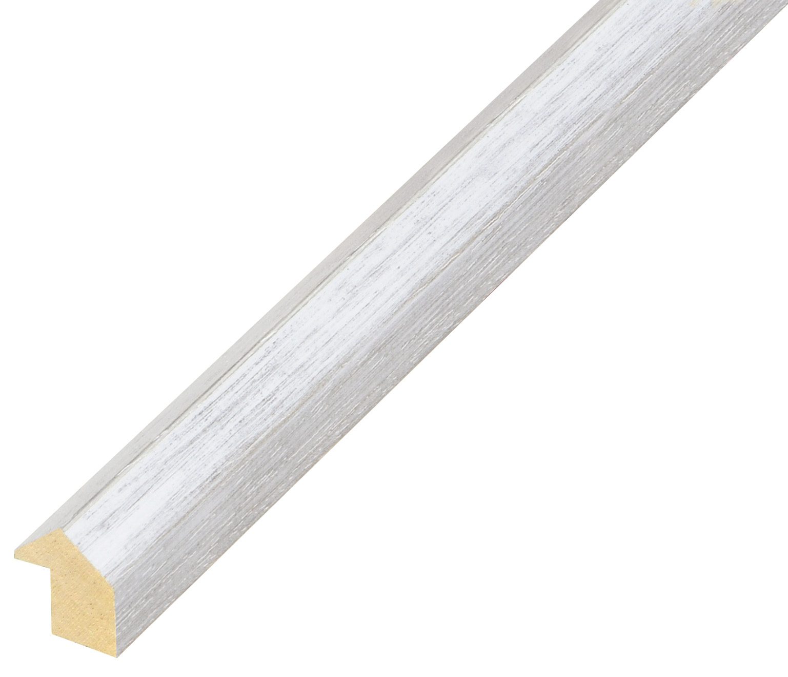 Moulding ayous - height 21mm - widht 18mm - White - 253BIANCO