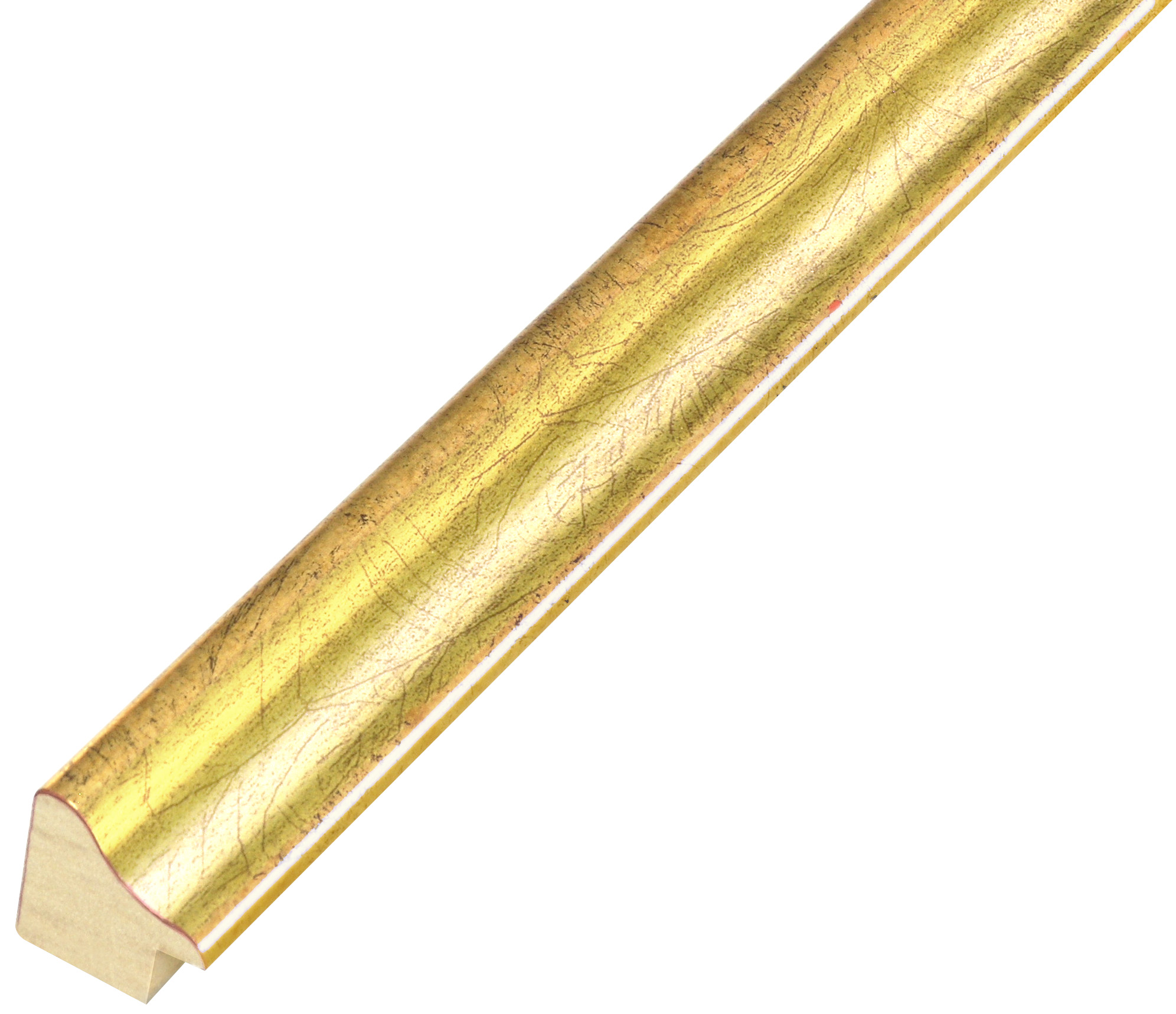 Moulding ayous jointed, width 23mm height 22 - gold finish - 254ORO