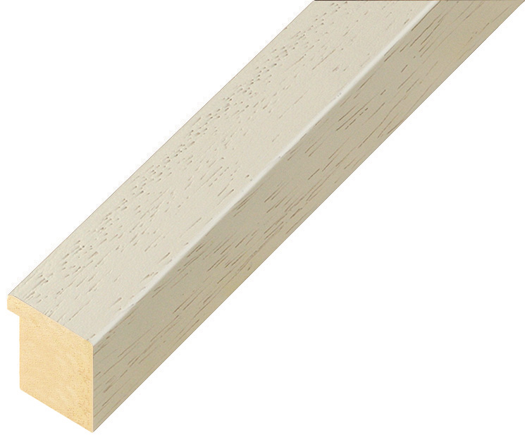 Moulding ayous, width 20mm height 20 - Sunrise, open grain - 26ALBA