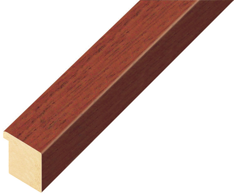 Moulding ayous, width 20mm height 20 - Mahogany