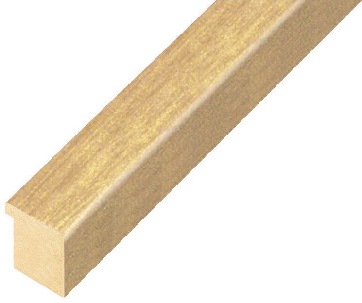 Moulding ayous, width 20mm height 20 - natural timber