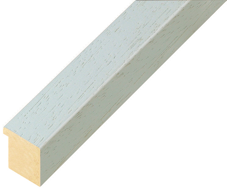 Moulding ayous, width 20mm height 20 - Fog Gray, open grain