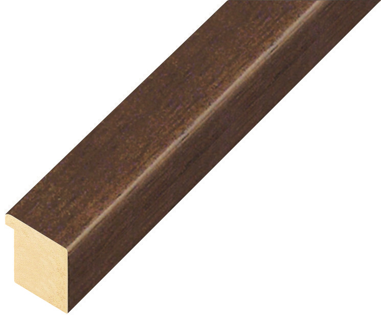 Moulding ayous, width 20mm height 20 - Walnut