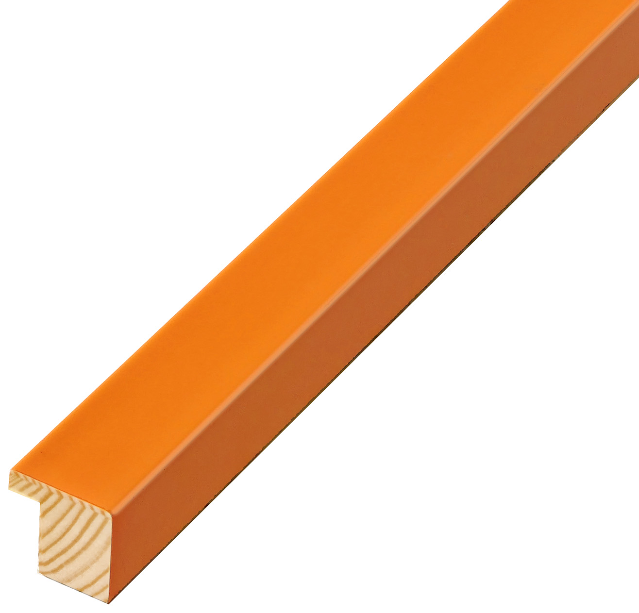 Moulding finger-jointed pine, width 20mm, height 20 - Sun - 26SOLE