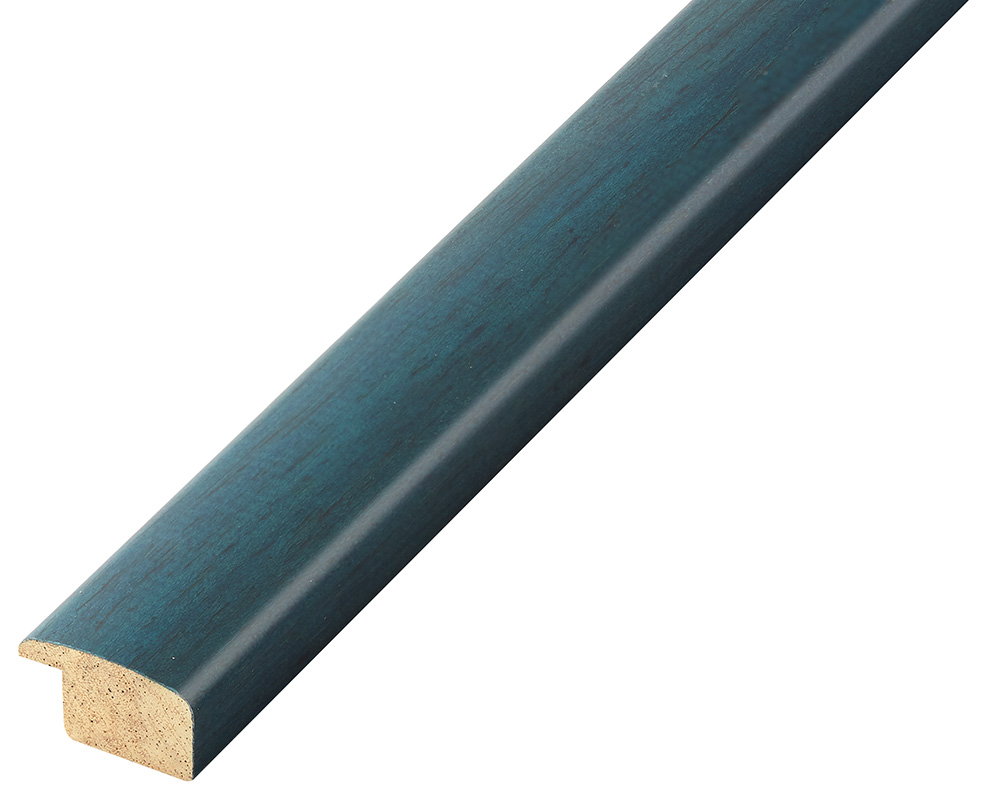 Moulding ayous, width 23mm height 13 - matt blue - 272BLU