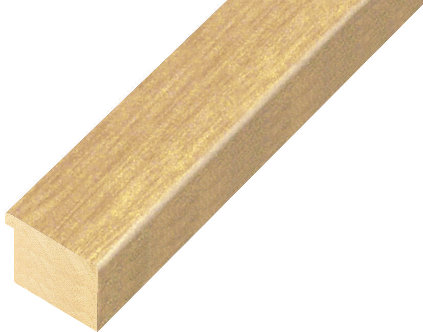 Moulding ayous, width 30mm height 20 - natural timber