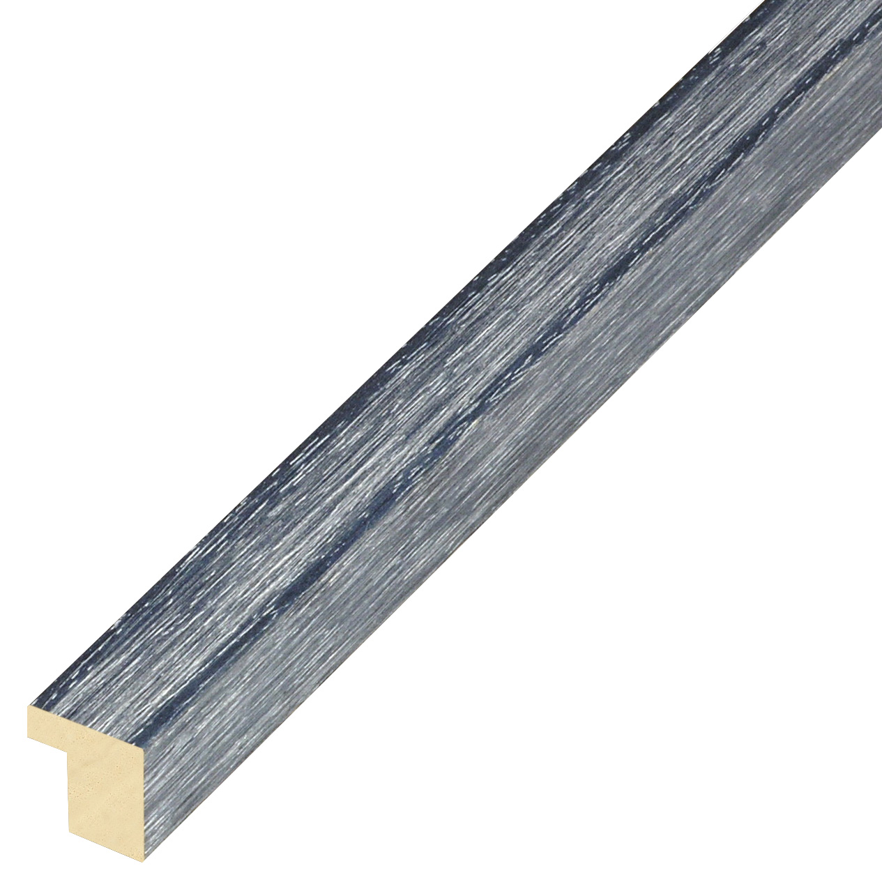 Moulding ayous, width 20 mm height 20 - Blue